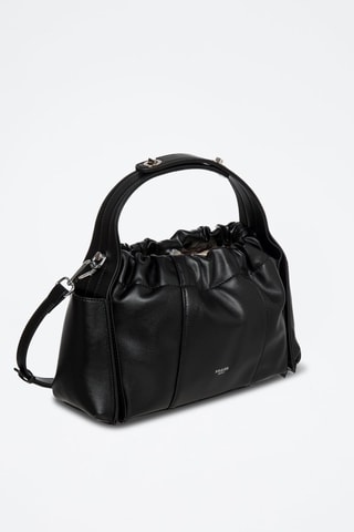 Borsa a mano in pelle Prince - Nero