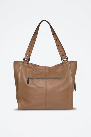 Borsa a spalla in pelle Valois - Marrone