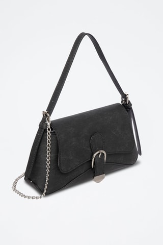 Borsa a tracolla Saloon - Nero