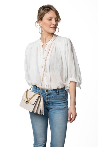 Borsa a tracolla Meringue - Beige chiaro