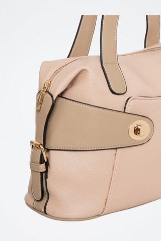 Borsa a spalla Beltos - Nude