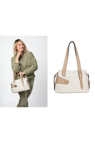 Borsa a spalla Beltos - Bianco