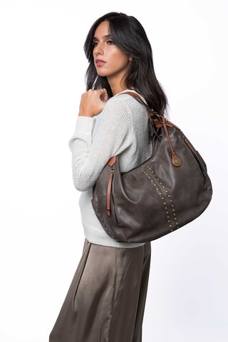 Borsa a mano Tobago - Taupe