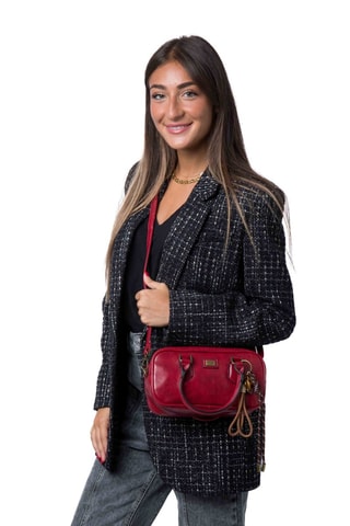 Borsa a mano Curl  - Rosso