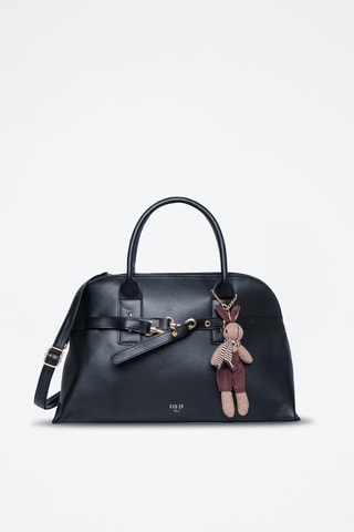 Borsa a mano Bergamote  - Dorato, marrone e nero