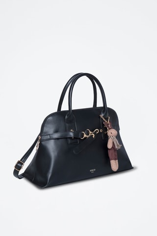 Borsa a mano Bergamote  - Dorato, marrone e nero