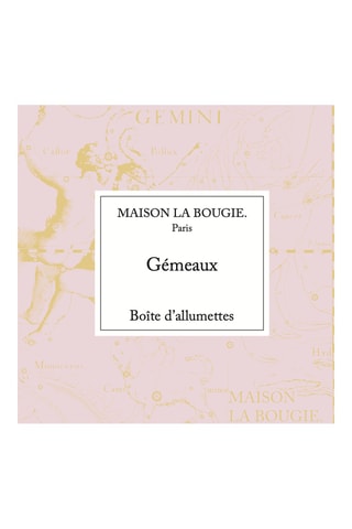 Houten Doos met 125 Aanstekers Tweeling - Hemelsblauw