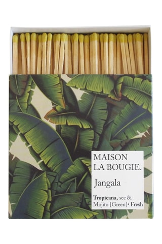 Houten Doos met 125 Aanstekers Jangala - Groen