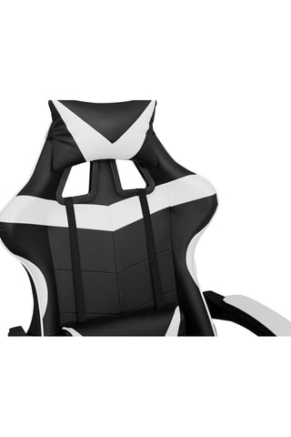 Silla con ruedas - Negro y blanco