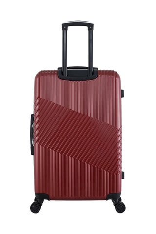  Bagaglio a mano e valigia grande Peter (S/L) - 55/75 cm  - Bordeaux