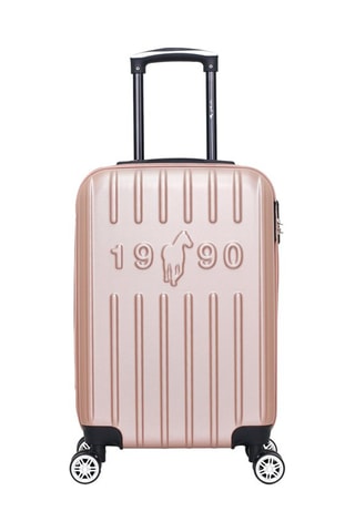 Bagaglio a mano Archie (S) - Dorato rosa - Argentato, bianco, dorato, nero e rosa