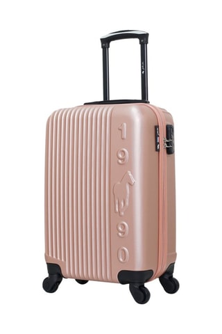 Bagaglio a mano Liam (S) - Dorato rosa - Dorato, nero e rosa