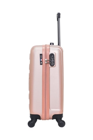 Bagaglio a mano Liam (S) - Dorato rosa - Dorato, nero e rosa