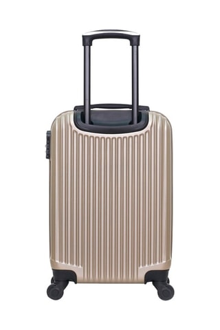 Bagaglio a mano Liam (S) - Beige - Beige e nero