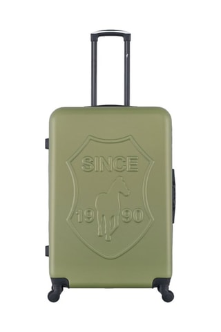 Valigia grande Damon (L) - Kaki - Nero e verde