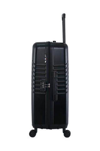  Valigia grande (L) e beauty-case Peter - 75/23 cm  - Nero