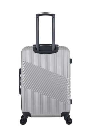  Bagaglio a mano e valigia media Peter (S/M) - 55/65 cm  - Nero e grigio