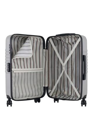  Bagaglio a mano e valigia media Peter (S/M) - 55/65 cm  - Nero e grigio