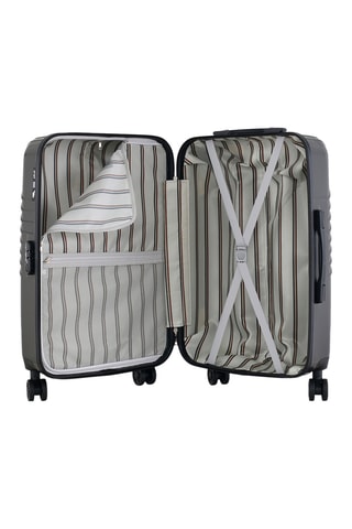  Valigia media (M) e beauty-case Peter - 65/23 cm  - Grigio scuro