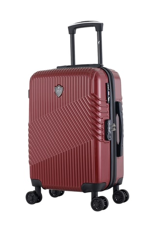  Bagaglio a mano (S) e beauty-case Peter - 55/23 cm  - Bordeaux