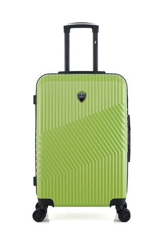  Valigia media Peter (M) - 65 cm  - Nero e verde