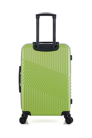  Valigia media Peter (M) - 65 cm  - Nero e verde