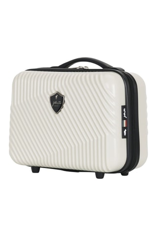 Set 3 valigie (S/M/L) e beauty-case Peter-C - 55/65/75/30 cm  - Beige