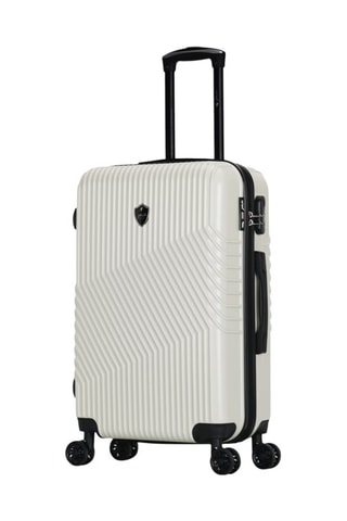  Bagaglio a mano Peter (S) - 55 cm  - Argentato, beige e nero