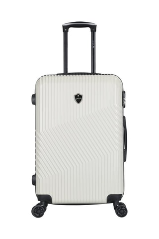  Bagaglio a mano Peter (S) - 55 cm  - Argentato, beige e nero