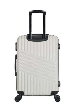  Bagaglio a mano Peter (S) - 55 cm  - Argentato, beige e nero