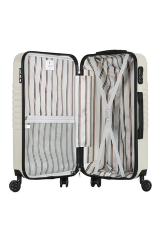  Bagaglio a mano Peter (S) - 55 cm  - Argentato, beige e nero