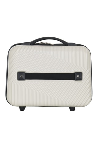 Beauty-case Peter-K - 30 cm  - Beige e nero