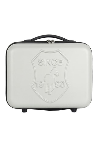 Set 3 valigie (S/M/L) e beauty-case Damon-C  - 30/55/65/75 cm  - Beige