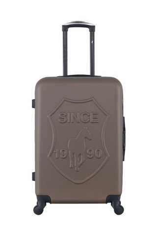 Valigia media Damon - Nero e marrone