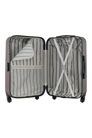 Valigia media Damon - Nero e marrone