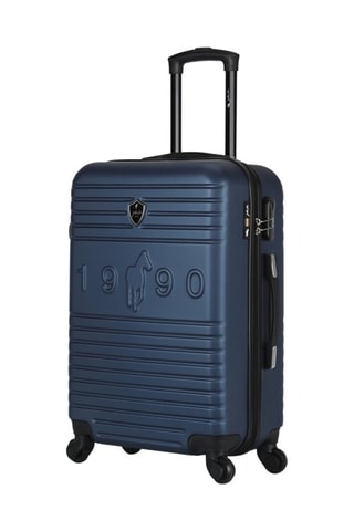 Set 3 valigie Fred-A (S/M/L) - Nero, blu e argentato