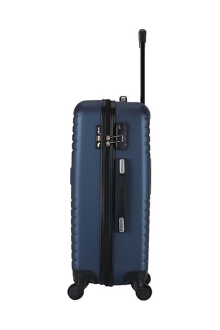 Set 3 valigie Fred-A (S/M/L) - Nero, blu e argentato