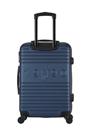 Set 3 valigie Fred-A (S/M/L) - Nero, blu e argentato