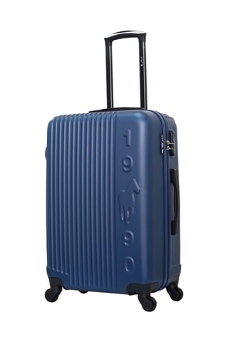 Valigia media Liam - Nero e blu