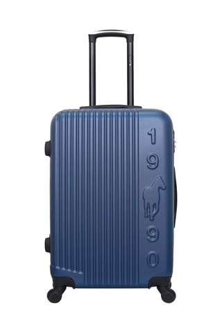 Valigia media Liam - Nero e blu