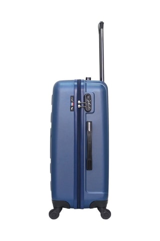 Valigia media Liam - Nero e blu