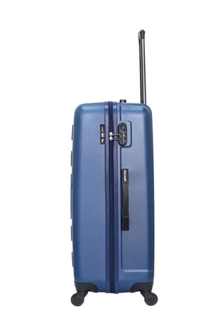 Valigia grande Liam - Nero e blu