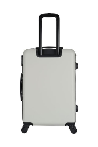 Valigia media Damon - Bianco