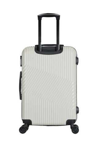  Valigia media Peter (M) - 65 cm  - Nero e beige