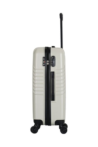  Valigia media Peter (M) - 65 cm  - Nero e beige