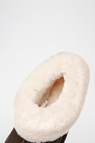 Botines de nobuk forrados Ibis - Marrón