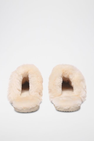 Zapatillas de casa de nobuk forradas Harrier - Beige