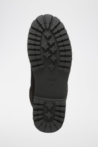 Botines de nobuk forrados Sittella - Negro