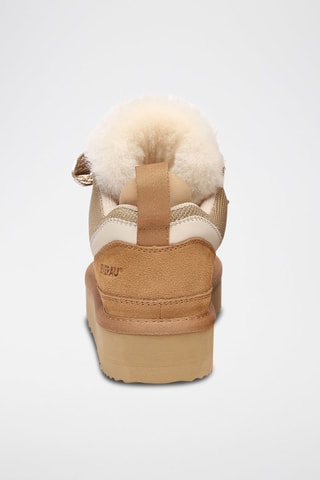 Zapatillas de nobuk Papuan - Marrón