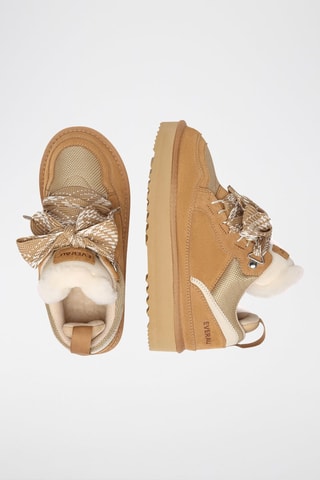 Zapatillas de nobuk Papuan - Marrón